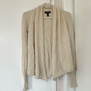 Aqua cashmere cardigan